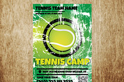 Tennis Camp Team Flyer, a Flyer Template by PenciGraphics (Thumbnail 3 of 3)
