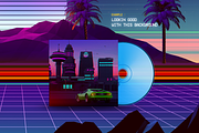 Synthwave Retrowave Background Pack, a Templates & Theme by dennybusyet (Thumbnail 12 of 14)