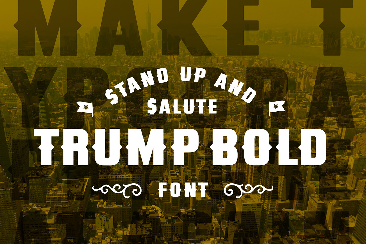 Trump Bold Font