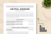 Sales Manager Resume Template, a Resume Template by ResumeInventor (Thumbnail 2 of 9)