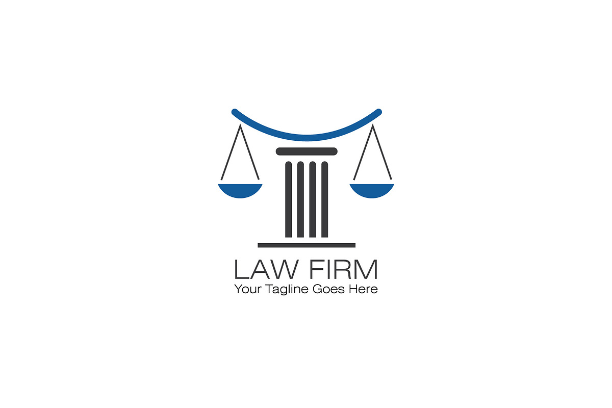 Scales of Justice Law Firm Logo, a Branding & Logo Template by YUDesignStore (Photo 2 of 11)