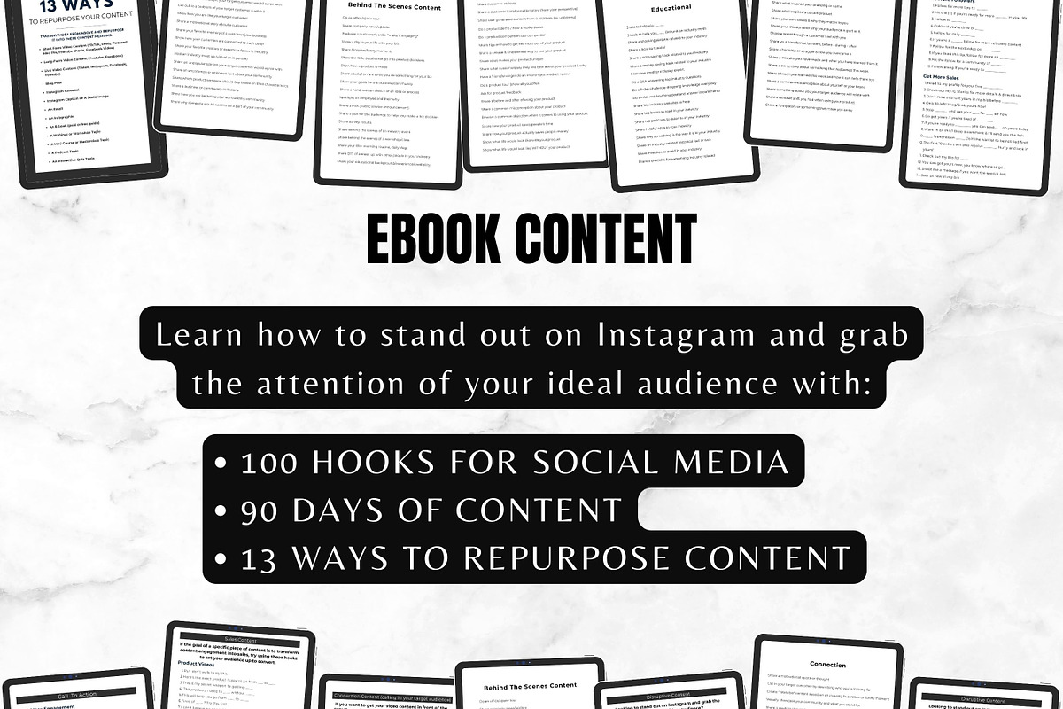 Creative Content Ideas Guide preview 4