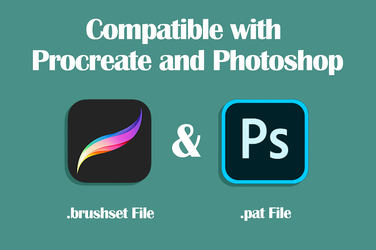 30 Procreate & Ps Geometric Patterns, a Brush Add-On by BrushBoy (Photo 2 of 6)