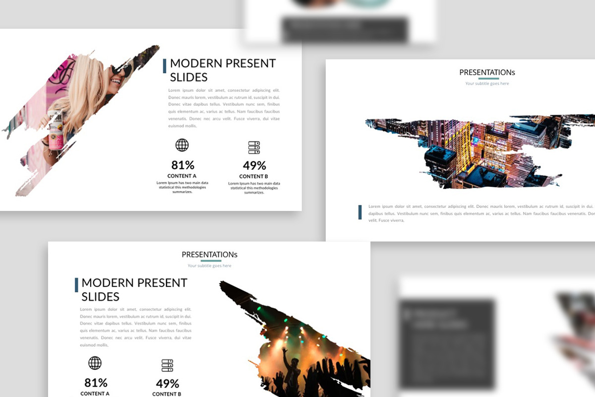 Maxz Minimal Powerpoint templates, a Presentation Template by Graphicgo (Photo 4 of 11)