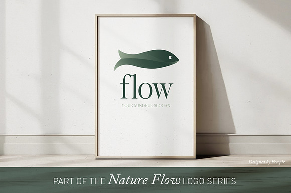 Flow Logo Template | Canva & AI preview 7