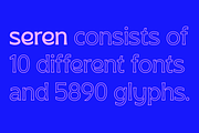 SK Seren, a Sans Serif Font by Salih Kizilkaya (Thumbnail 2 of 15)