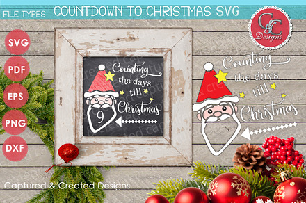 Counting The Days Till Christmas-SVG