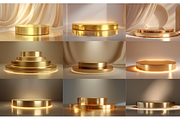 Podium Backgrounds, a Background Graphic by MarisoArt (Thumbnail 6 of 12)