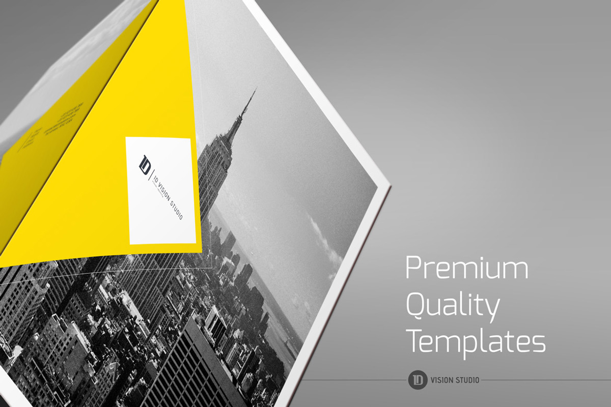 Presentation Folder Template 003, a Stationery Template by ID Vision Studio (Photo 4 of 4)