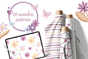 Spring-baby illustration & patterns, an Animal Illustration by Linerisyart (Thumbnail 6 of 16)
