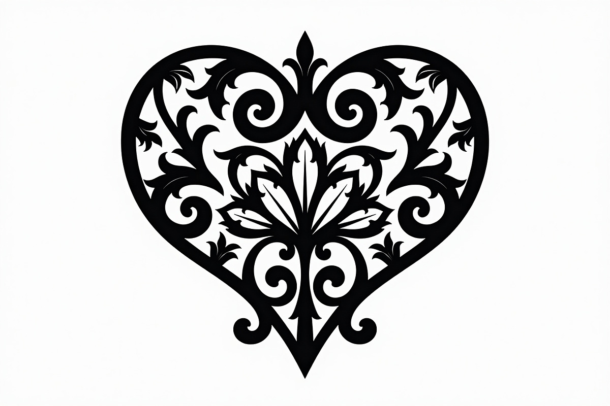 Ornamental Heart Bundle, an Illustration by balal (Photo 11 of 20)