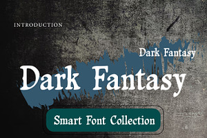 Dark fantasy, a Blackletter Font by Wow Magic