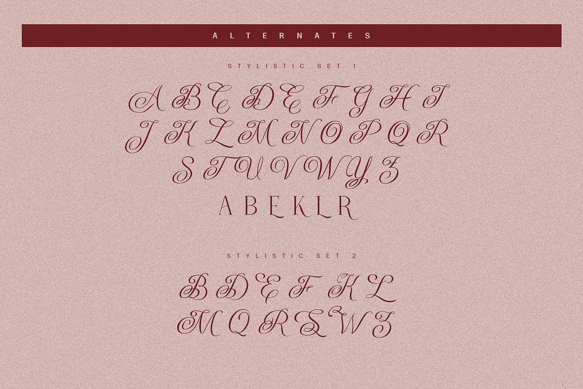 Loviola Typeface, a Serif Font by alit design (Photo 7 of 15)