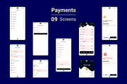 Payway - Online Mobile Banking App, an UI Kit Template by CraftingStudio (Thumbnail 8 of 10)