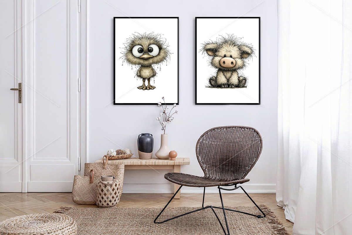 Watercolor Safari Jungle Animals PNG, a Seasonal Illustration by Canvas Craft (Photo 7 of 10)