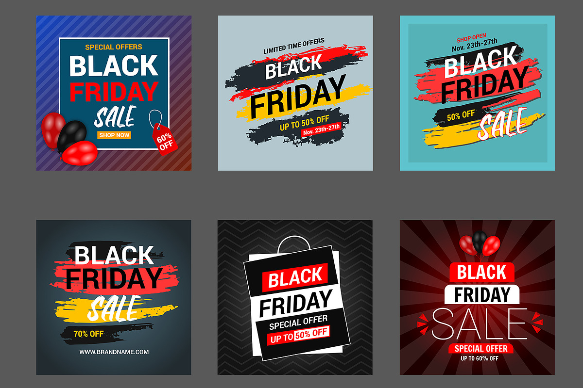 Black Friday Banner, a Social Media Template by alimran24 (Photo 3 of 4)