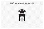 Stool Chair and Sofa Icons Set, a Solid Icon by Designfour (Thumbnail 6 of 7)