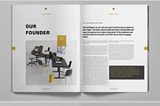 Gold Annual Report Brochure Template, a Brochure Template by Boris Cupac (Thumbnail 4 of 7)