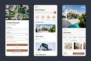 Houser - Real Estate Mobile App UI, an UI Kit Template by Kmg Design (Thumbnail 3 of 3)