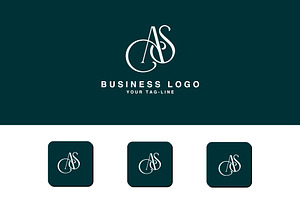 AS, SA, Logo Design