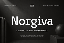 Norgiva - A Display Typeface