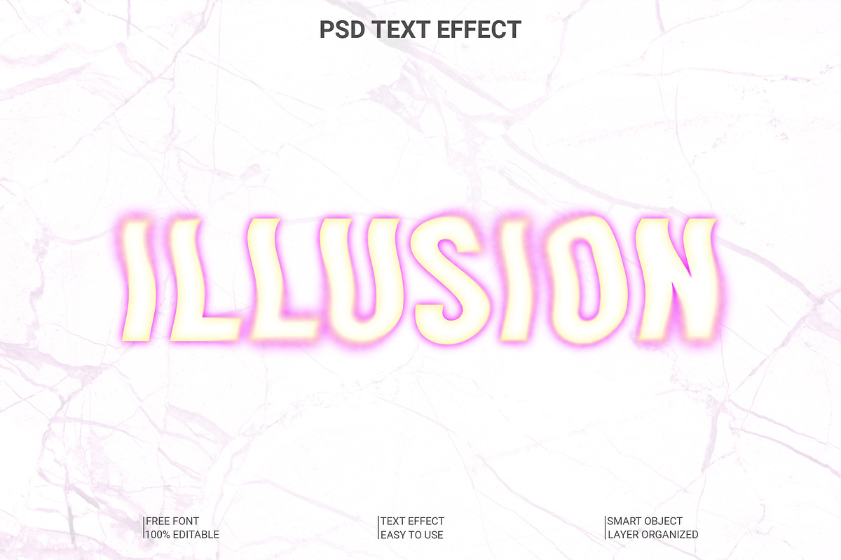 Colorful Glitch Text Effect PSD, a Layer Style Add-On by Imamul001