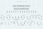 Mondaze Typeface - 4 Weights, a Font by VP Fonts (Thumbnail 10 of 11)