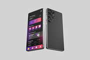 Samsung Galaxy S25 Mockup, a Wearable Device Mockup by Graphic Deal (Thumbnail 9 of 9)