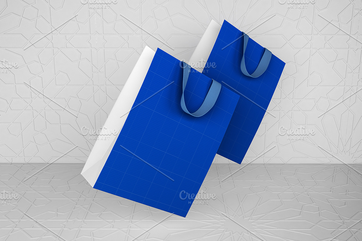 Arabic Bag Mockup, a Packaging Mockup by Qaleb Studio
