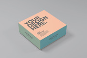Square BOX PSD Mockup, a Packaging Mockup by GreatFruit (Thumbnail 3 of 5)