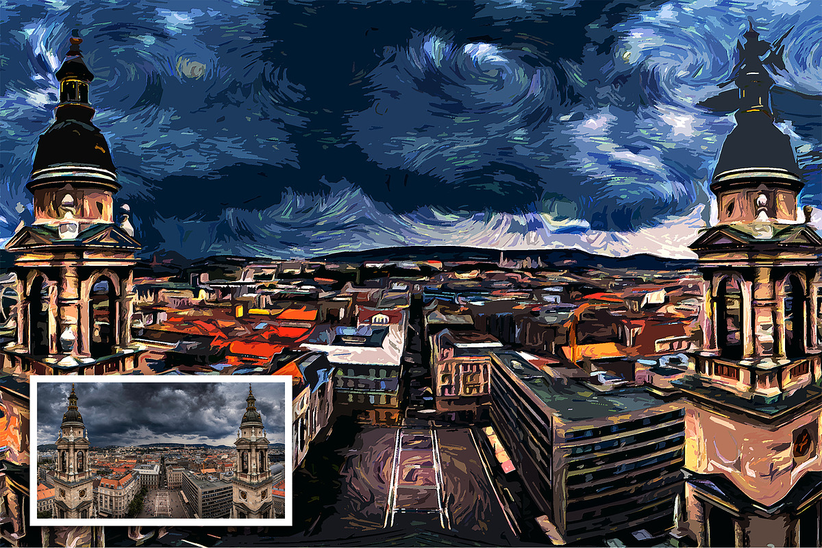 Van Gogh Painting Effect, an Action Add-On by Jacpot007 (Photo 6 of 9)