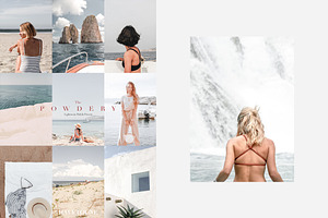 Lightroom Mobile Presets, POWDERY