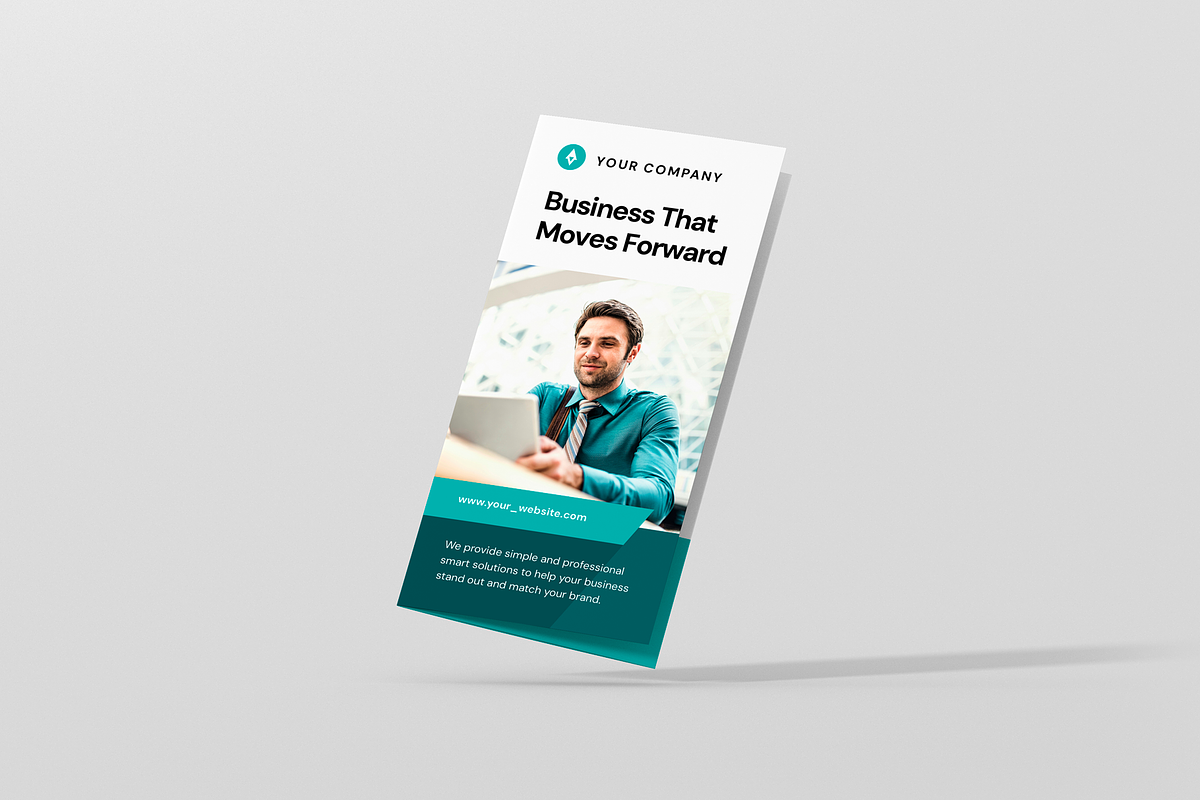 Brochure | Canva, MS Word, InDesign, a Brochure Template by Leaflove (Photo 5 of 6)