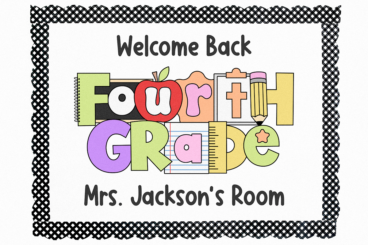 Retro School Clips- PNG SVG Alphabet, an Object Graphic by KA Designs (Photo 2 of 13)