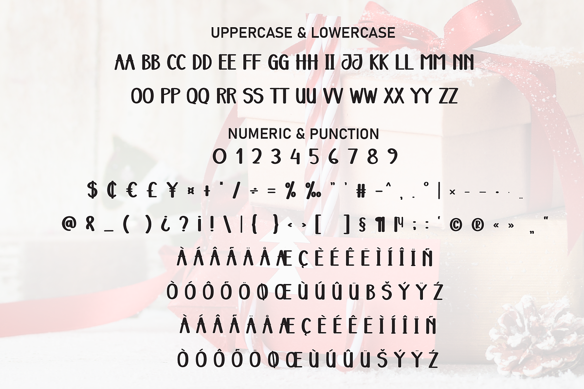 Present Christmas | Script Font, a Handwritten Font by Scratchones (Photo 7 of 8)