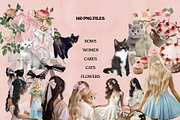 Coquette core Cottage Collage Pack, an Object Graphic by Marie T (Thumbnail 3 of 10)