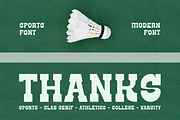 Kroned - Sports Slab Serif Font, a Slab Serif Font by Iqsiart Studio (Thumbnail 8 of 8)