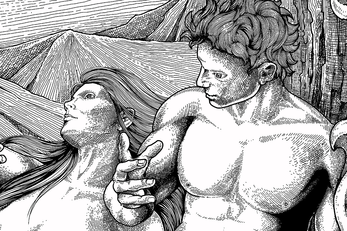 Engrave Style Illustration, Part 1, an Illustration by NStudio (Photo 3 of 8)