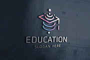 Online Digital Education Logo, a Branding & Logo Template by Design_Planet (Thumbnail 1 of 4)