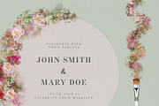 Floral and Lace Photoshop Brushes preview 6