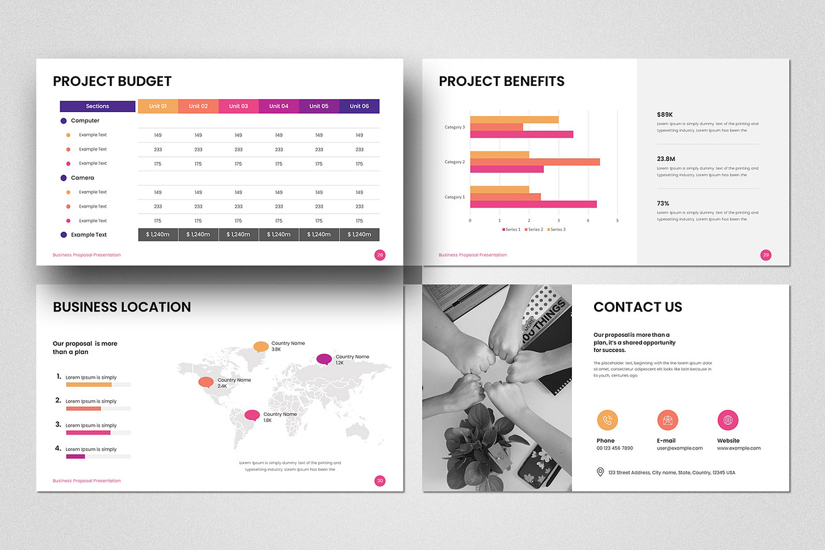 Business Proposal Presentation, a Presentation Template by Design Vault (Photo 5 of 5)