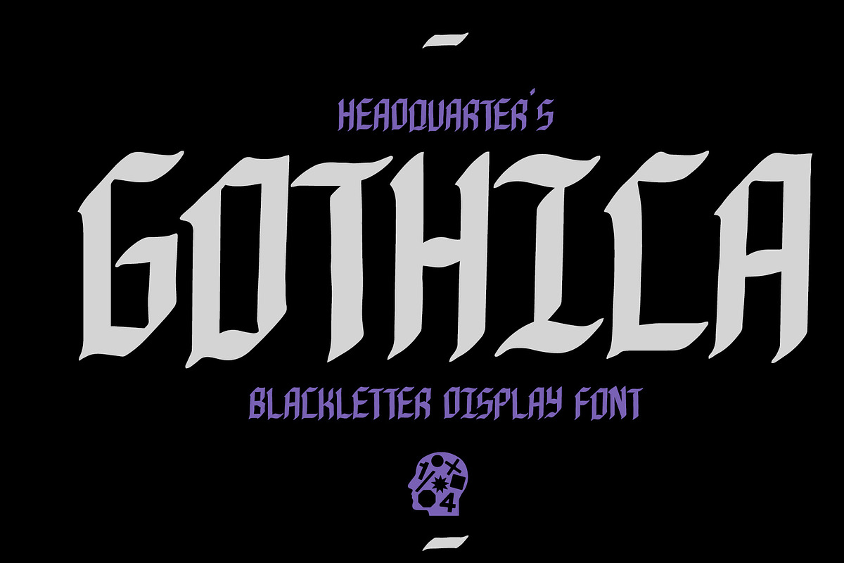 GOTHICA, a Blackletter Font by Headquarters (Photo 1 of 3)