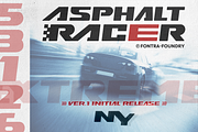 Asphalt Racer font | 50% OFF, a Font by RARY (Thumbnail 2 of 7)