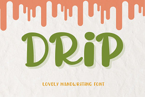 Drip Cute Handwriting Font