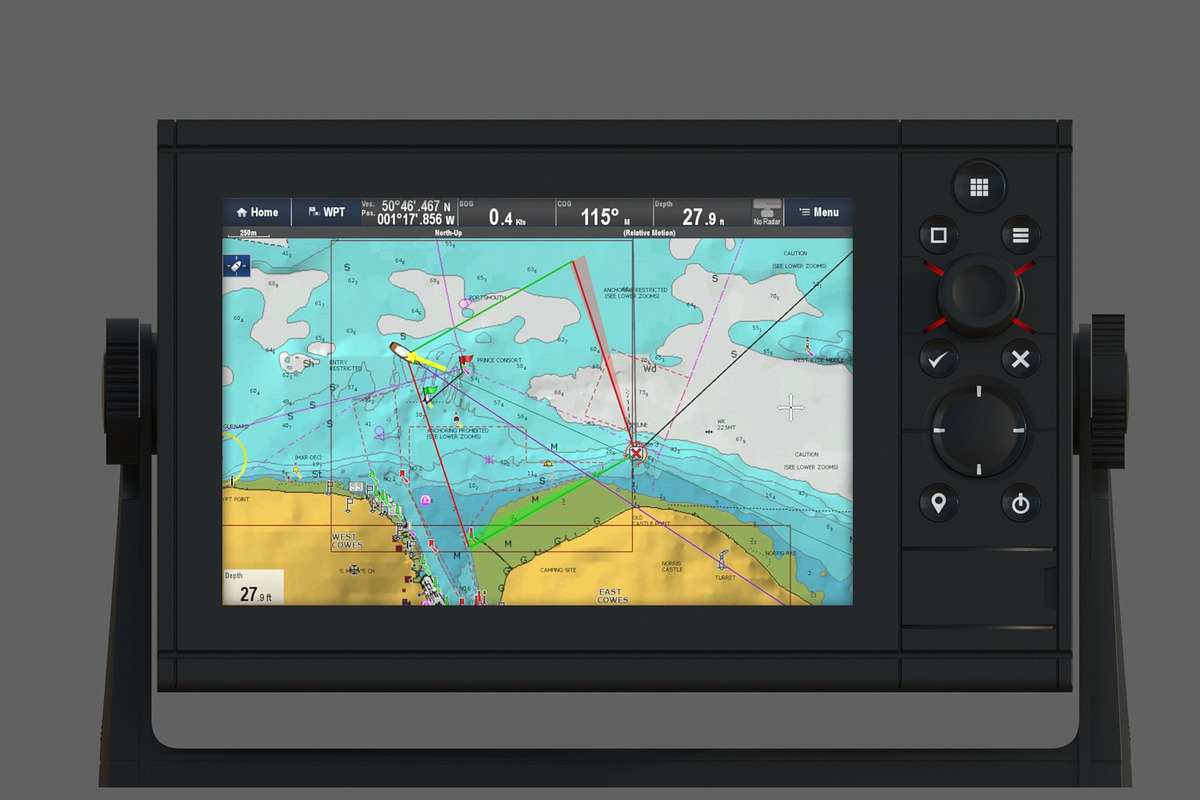 Marine GPS system 3d - Simrad type, an Object 3D Model by RoHo Productions (Photo 3 of 18)