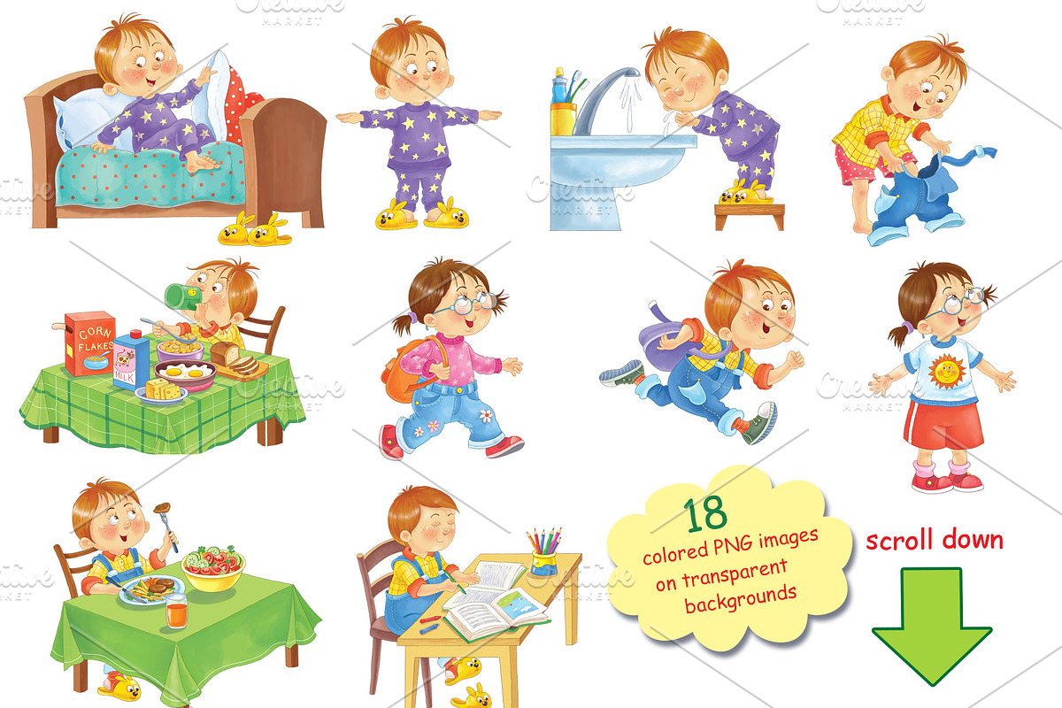 Little boy's day. Schedule, an Animal Illustration by Haso (Photo 8 of 12)