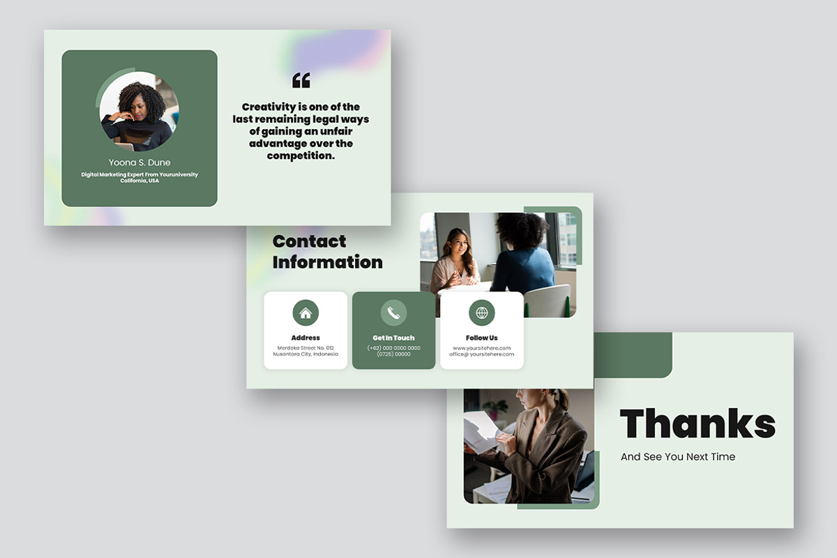 Genma Digital Marketing Agency PPT, a Presentation Template by kerismaker (Photo 7 of 10)