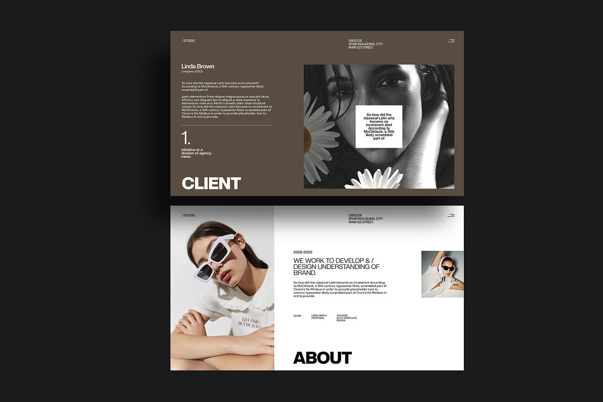 Brand Proposal Presentation Template, a Presentation Template by SlideStock (Photo 5 of 9)