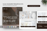 Luxury Minimalist Jewelry Catalog, a Brochure Template by twinstd (Thumbnail 1 of 6)