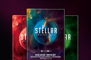 Space Nightclub Flyer